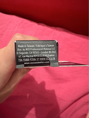NYX Nyx kaş sabitleyici sıfır ürün