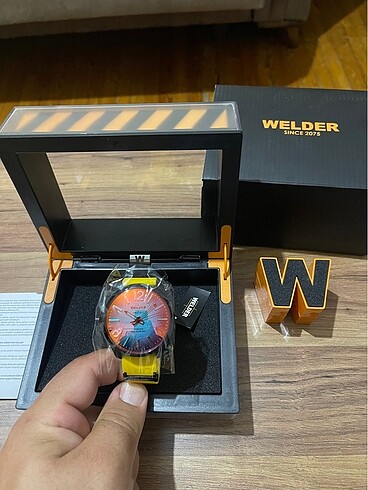 Welder moddy erkek saat sıfır garantili