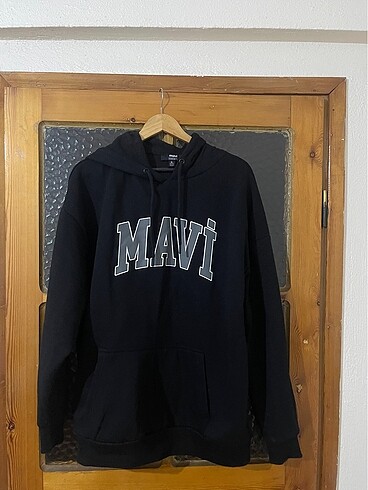 Mavi erkek sweatshirt xl beden sıfır ürün