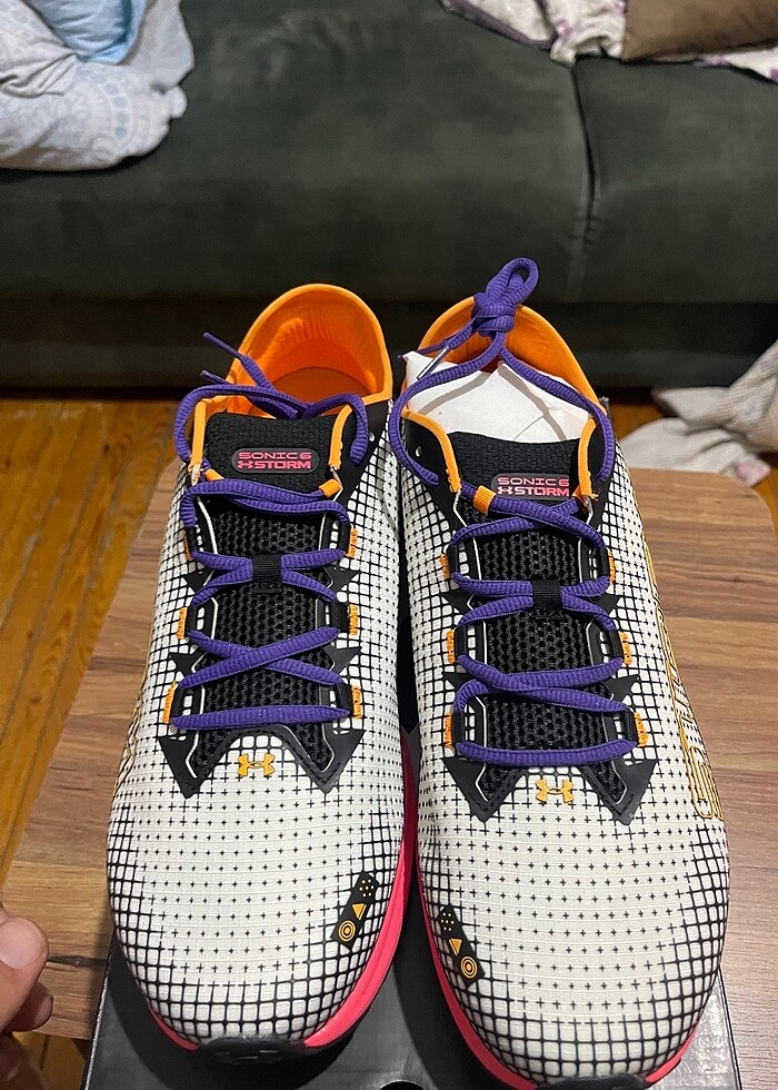 Under Armour erkek spor ayakkabı 47 numara sıfır etiketli kutulu - Görsel 4