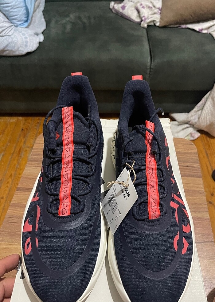 Adidas erkek spor ayakkabı 46 numara sıfır etiketli kutulu - Görsel 3