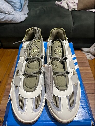 Adidas niteball erkek spor ayakkabı 46 numara sıfır etiketli kut - Görsel 4