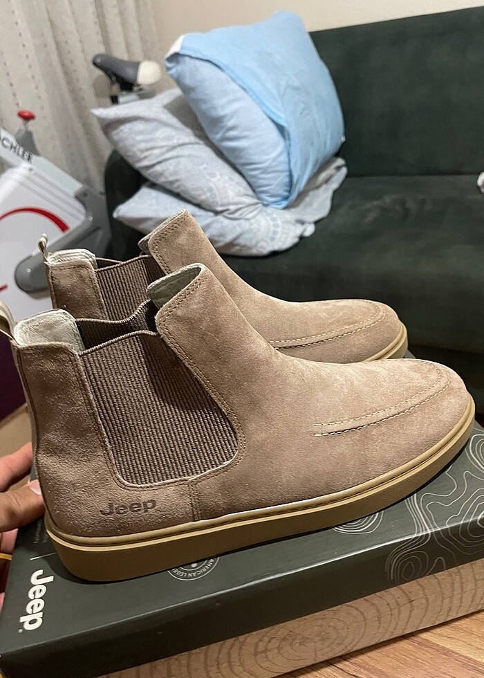 Jeep erkek bot 44 numara sıfır etiketli kutulu ürün - Görsel 2