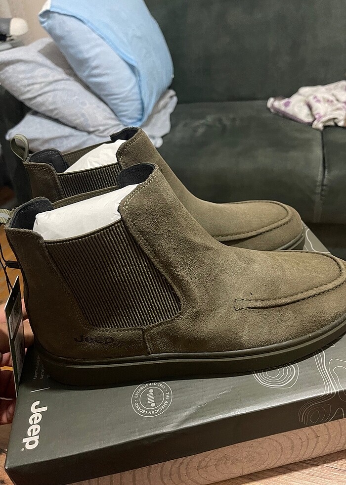 Jeep erkek bot 44 numara sıfır etiketli kutulu ürün - Görsel 2