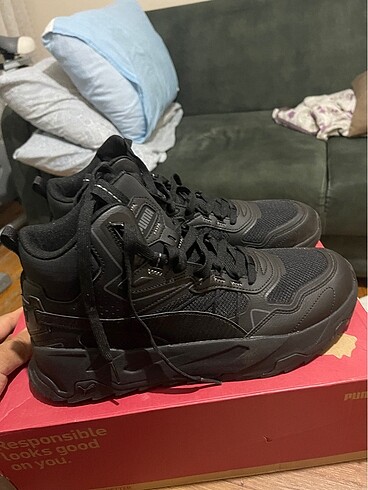 Puma erkek bot 45 numara sıfır etiketli kutulu ürün - Görsel 2