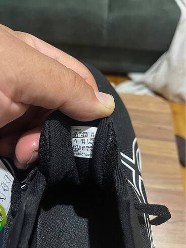Asics erkek spor ayakkabı 46,5 numara sıfır etiketli kutulu ürün - Görsel 7