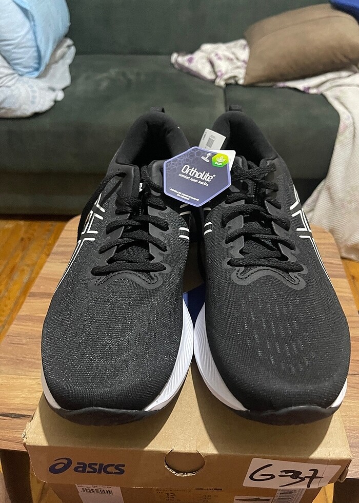 Asics erkek spor ayakkabı 46,5 numara sıfır etiketli kutulu ürün - Görsel 4