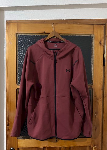 Diğer Under Armour Bordo Kapusonlu Spor Sweatshirt Xl Beden