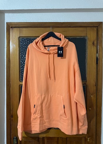 Diğer Under Armour Turuncu Kapusonlu Rahat Sweatshirt