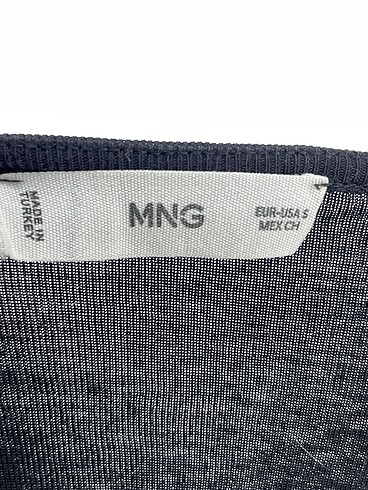s Beden siyah Renk Mango Bluz %70 İndirimli.