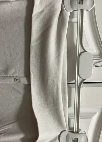 Düğmeli Beyaz Bluz - Görsel 3