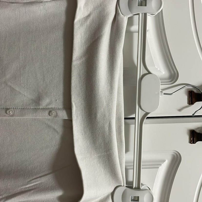 Düğmeli Beyaz Bluz - Görsel 3