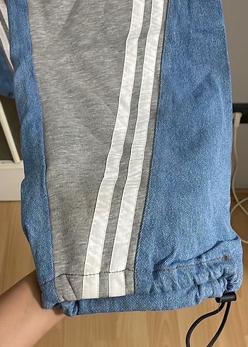 Gri Denim Kadın Eşofman Altı - Görsel 2