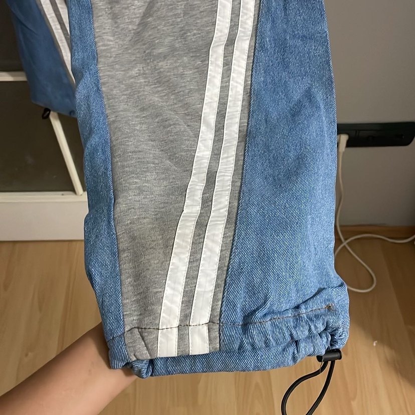 Gri Denim Kadın Eşofman Altı - Görsel 2