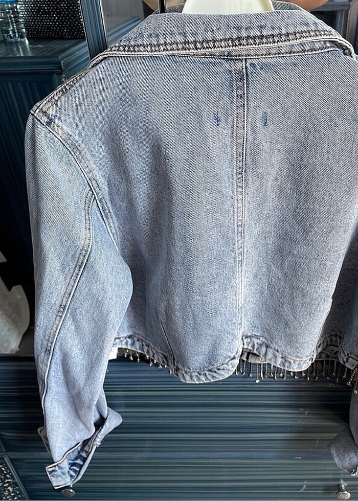 Taşlı ceket - Görsel 3