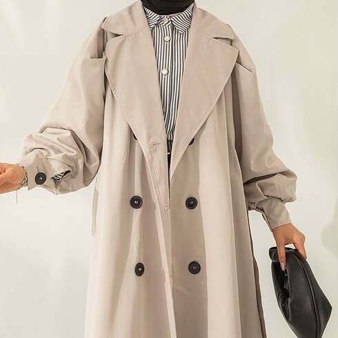 diğer Beden MERİ STORE TRENÇKOT