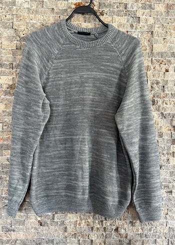 LC Waikiki Lcw Gri Bisiklet Yaka Erkek Kazak