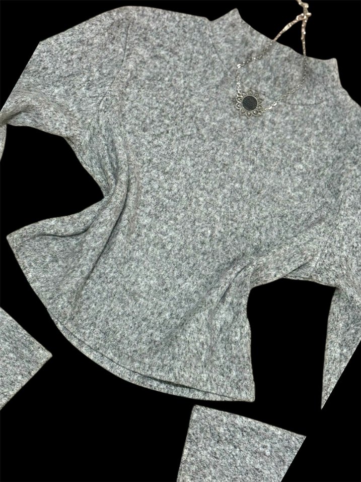 Vintage kazak rock knit tie hooded b 8 - Görsel 2