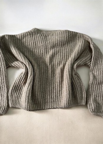 Y2k Kahve kazak rock trend out mall nu z - Görsel 5