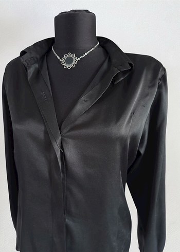 Goth gömlek rock knit tie hooded b 8 - Görsel 6