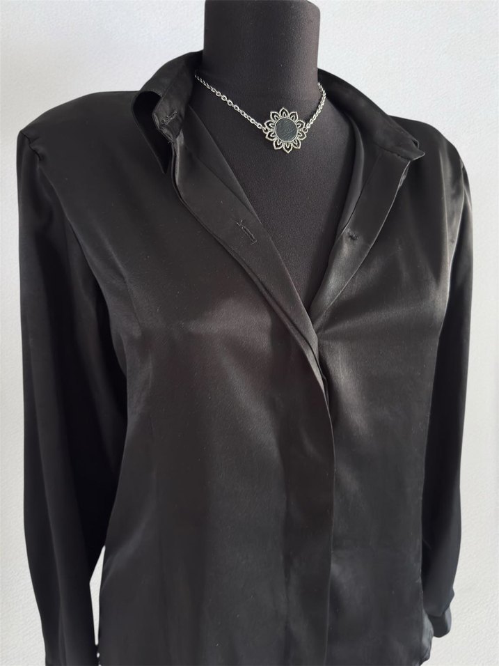 Goth gömlek rock knit tie hooded b 8 - Görsel 3