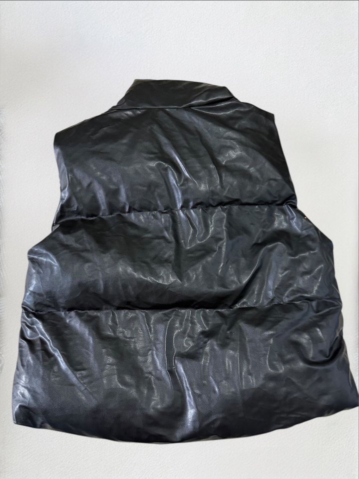 Goth yelek rock knit tie hooded b 8 - Görsel 5