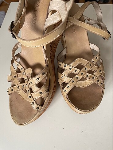 38 Beden Beatrice dolgu topuk ayakkabı vintage y2k killstar shein lolita