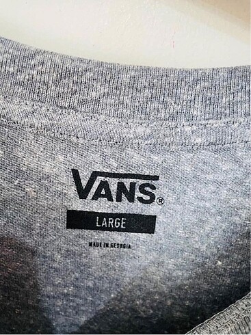 l Beden Vans Gri Kadın Tshirt y2k fairycore killstar