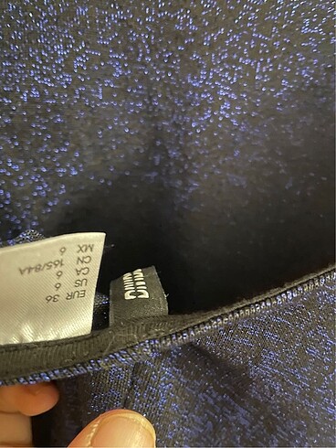 s Beden lacivert Renk H&m elbise zara goth y2k
