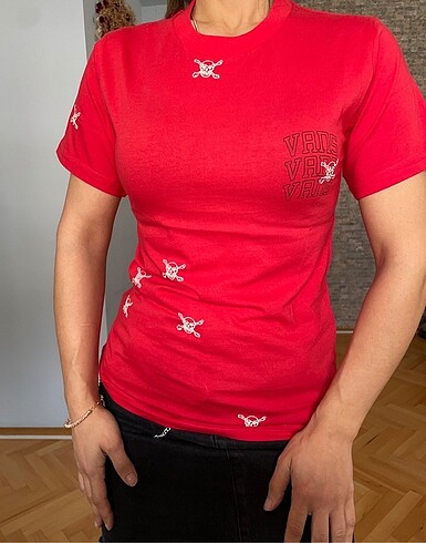 Vans Vans Kırmızı Tshirt