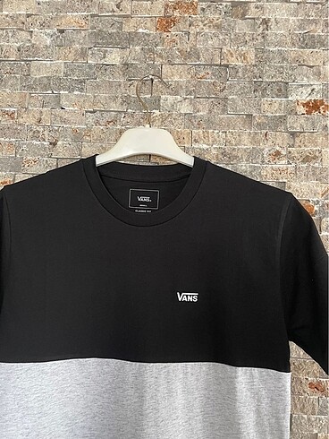 s Beden gri Renk Vans Erkek tshirt