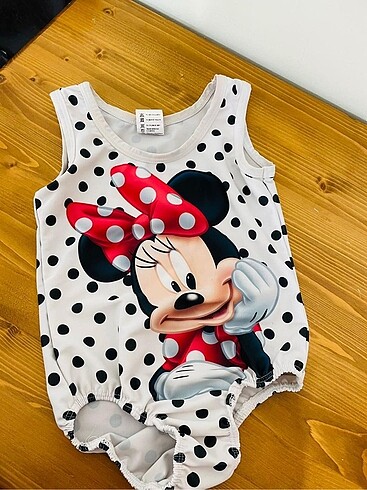 Disney orijinal lisanslı minnie mouse mayo 2 yaş