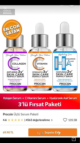 Procsin üçlü serum