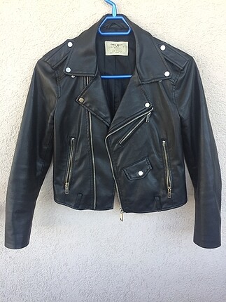 Zara biker deri ceket