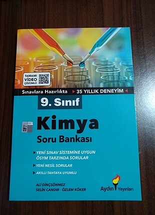 Aydın Yayınları 9. Sınıf Kimya Soru Bankası