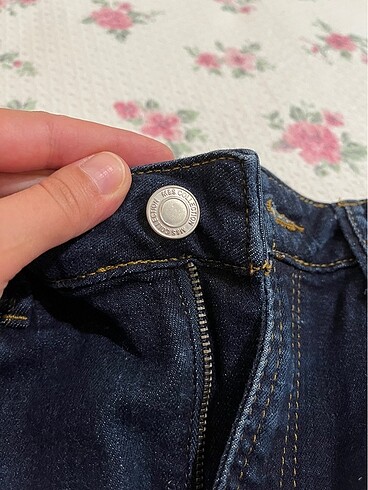 38 Beden lacivert Renk Kot kalem jean etek Midi