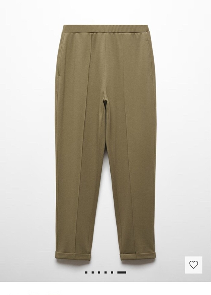 Mango yeşil takım Jogger Pantolon ve üst - Görsel 3