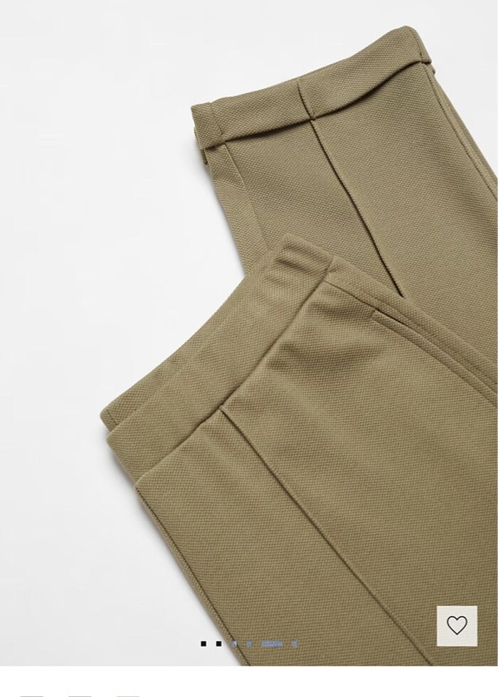 Mango yeşil takım Jogger Pantolon ve üst - Görsel 4