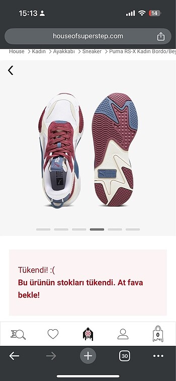 Puma Puma RS-X Heritage bordo sneaker