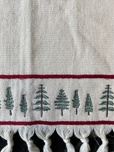 English Home Çam Ağacı Desen 2li Havlu - Görsel 4