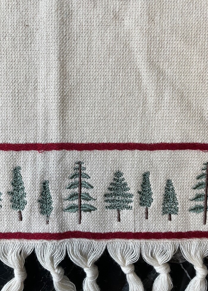 English Home Çam Ağacı Desen 2li Havlu - Görsel 4