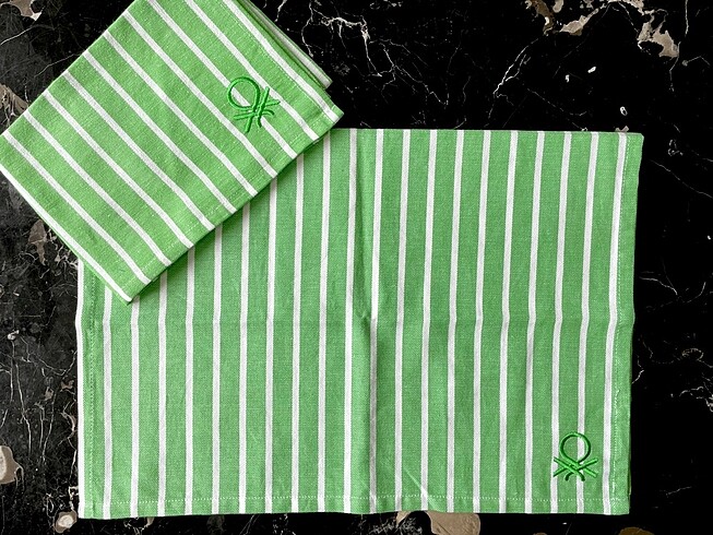 Orjinal Benetton Kurulama Bezi - Görsel 2