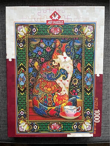 Renkli Kedi Puzzle(1000parça)