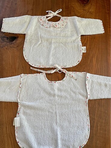 Yakalı havlu mama önlüğü - Görsel 6