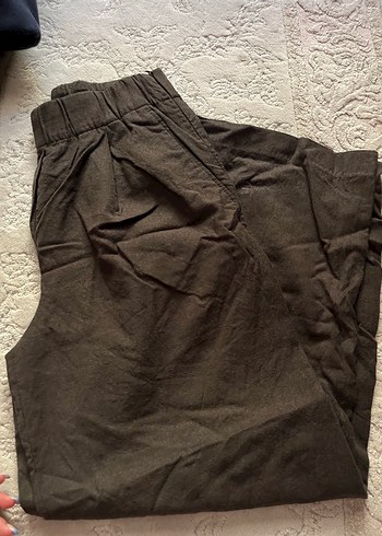 massimo dutti yün haki pantolon