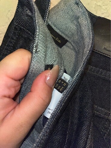 38 Beden lacivert Renk massimo dutti jean