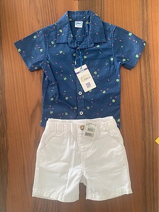 Mothercare Çivili 12/18 Ay Şortlu Takım