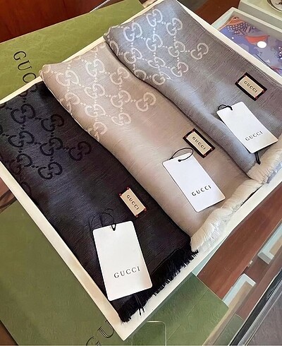 Gucci yün ipek A+ Kalite şal