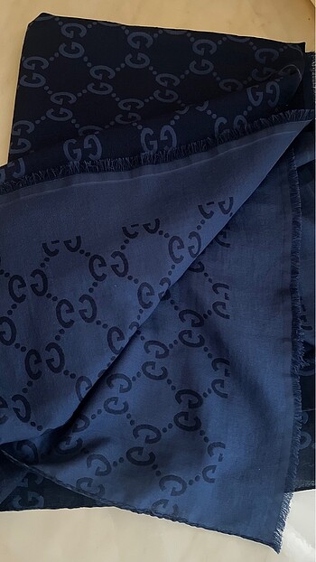 Gucci Lacivert Gucci şal