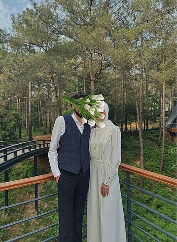 m Beden Nikah elbise davet